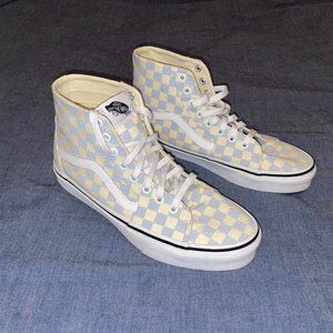 Vans: Sk8-Hi Tapered - Checkerboard Zen Blue/True